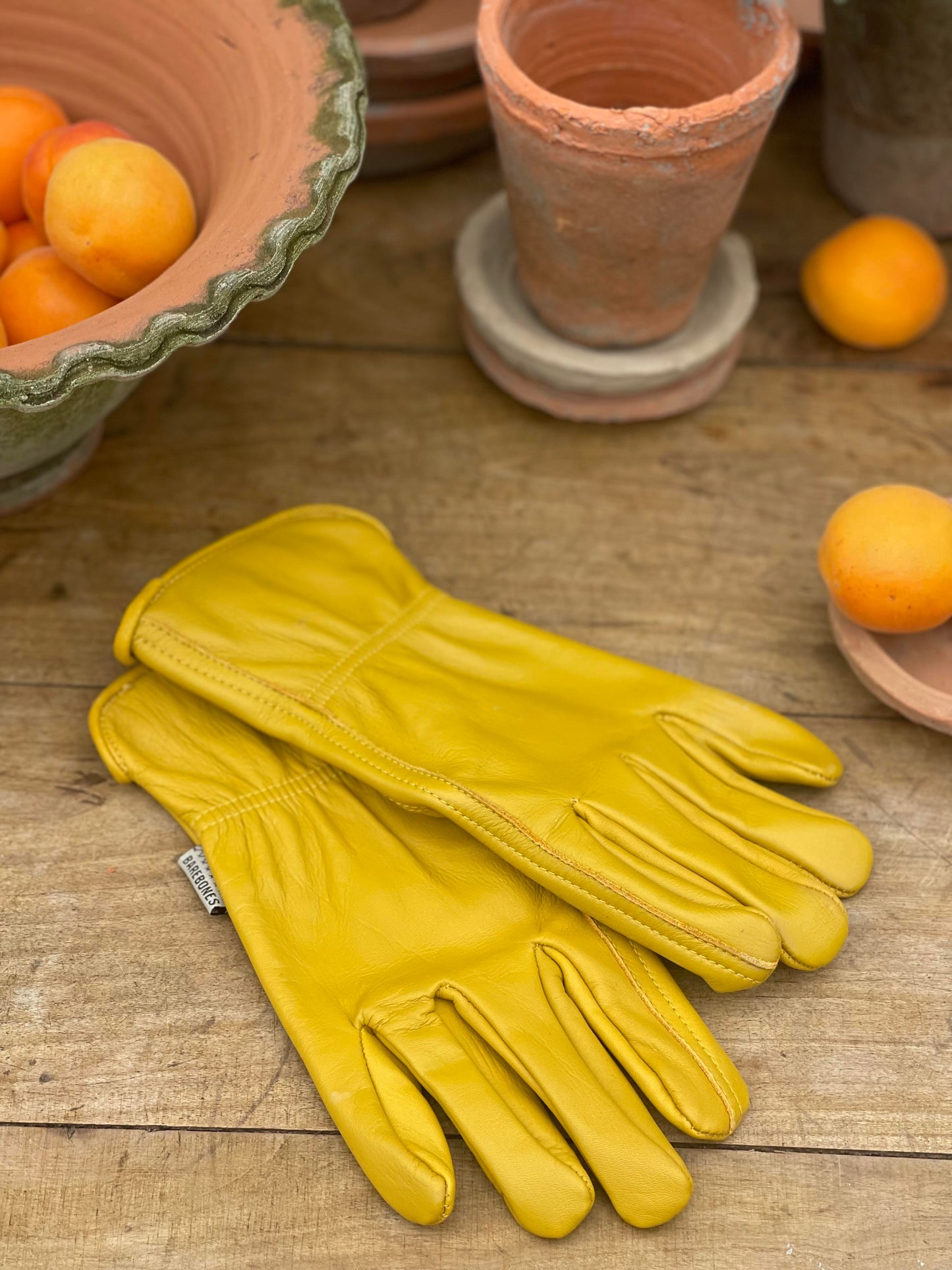 Yellow Garden Gloves