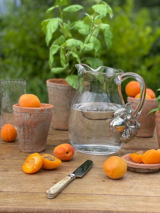 Apple Glass Pitcher