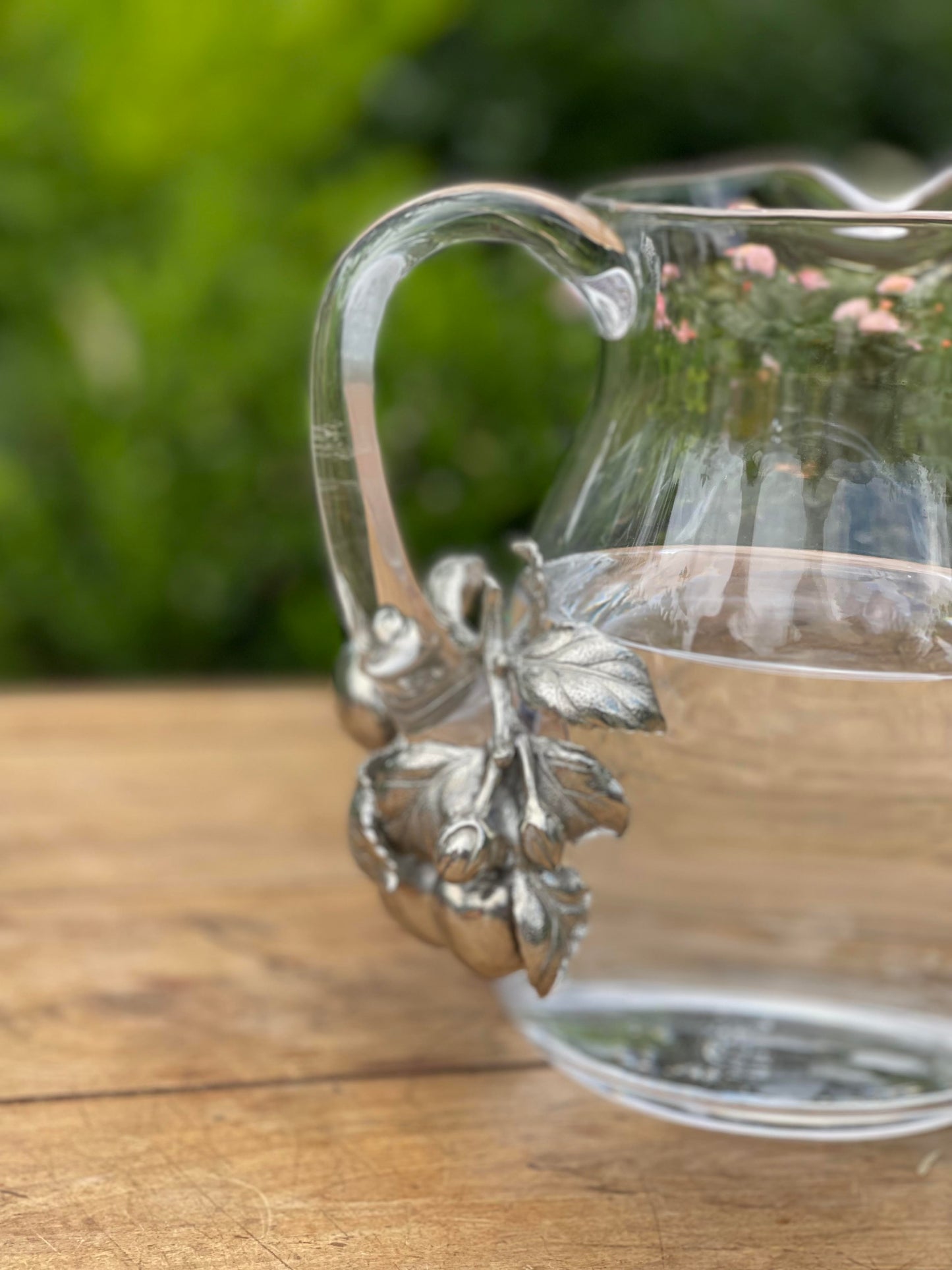 Apple Glass Pitcher