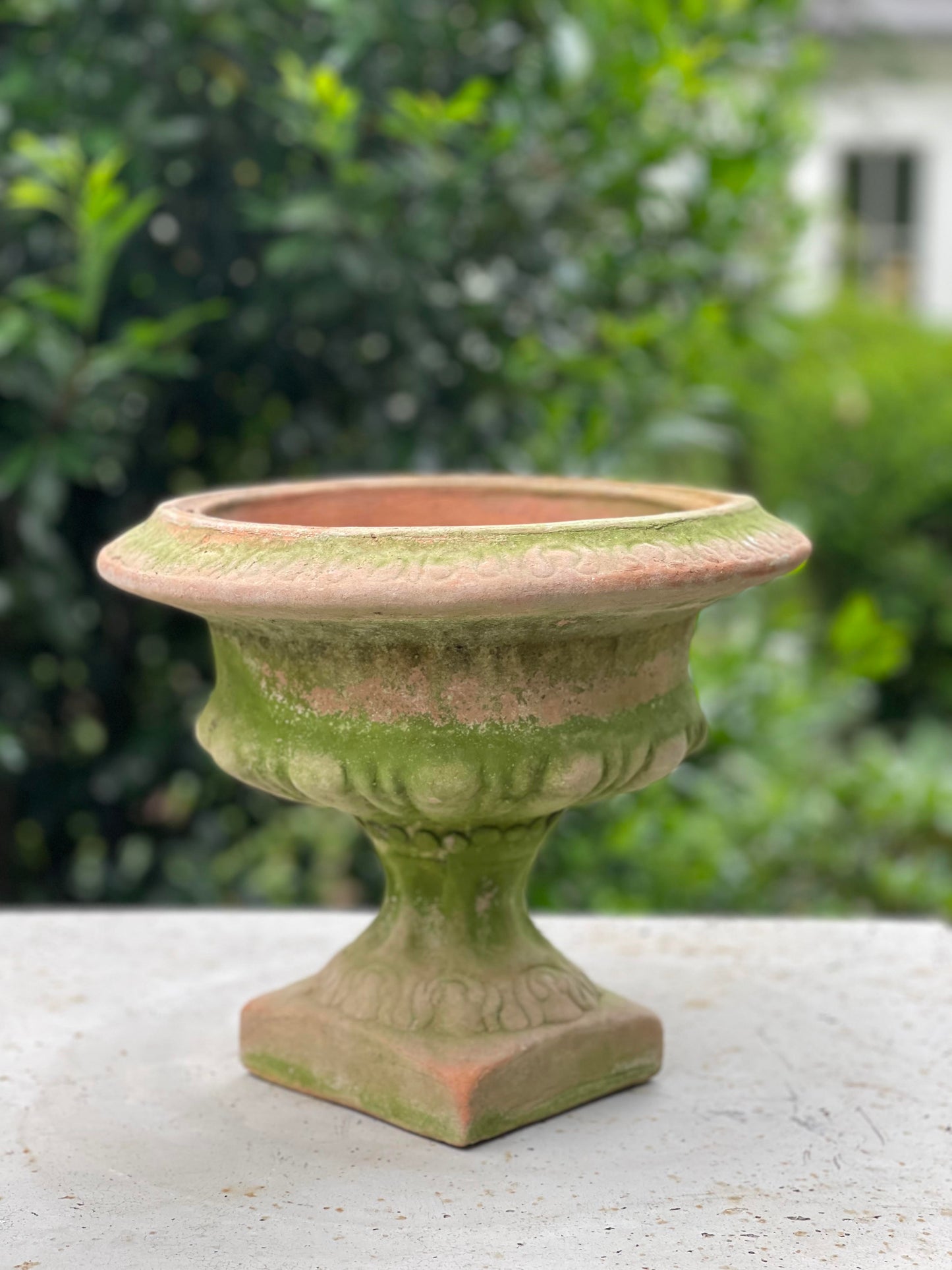 Patina Aged Bowl Urn