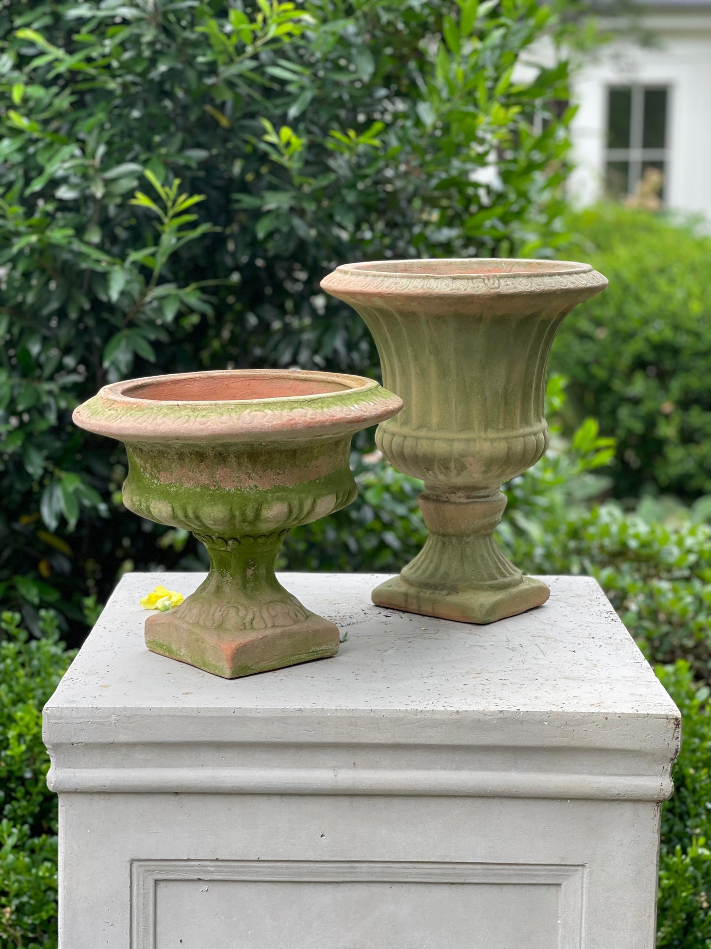 Patina Aged Bowl Urn