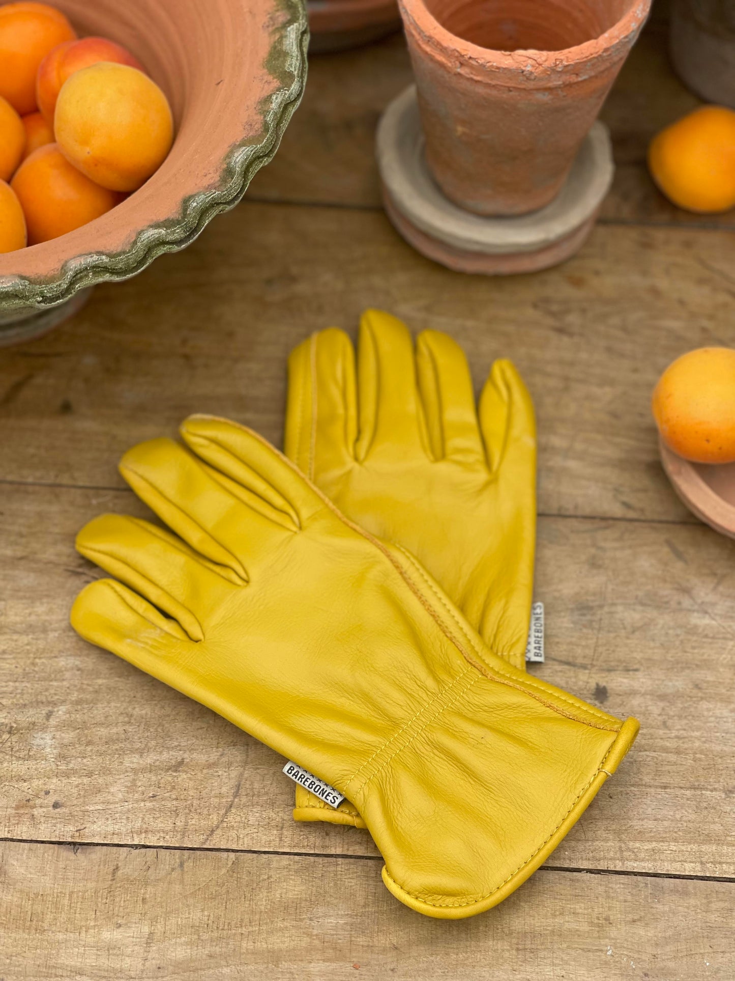 Yellow Garden Gloves