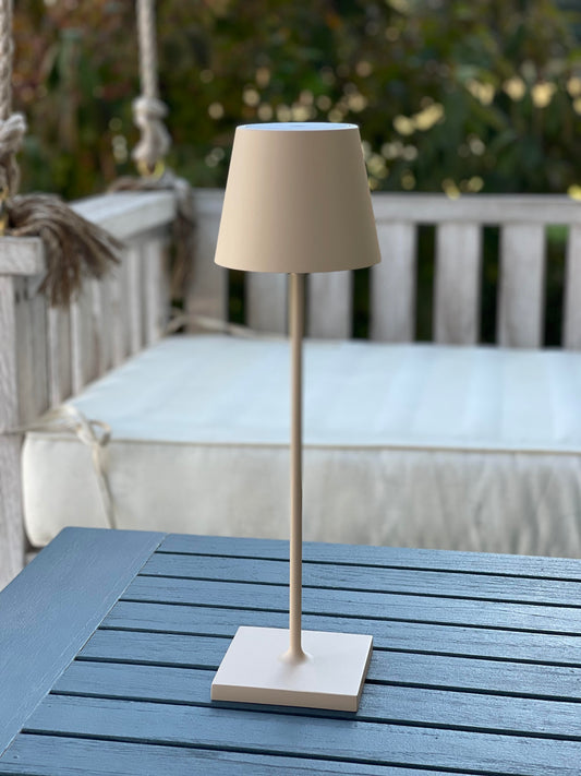 Sand Indoor/Outdoor Battery Table Lamp