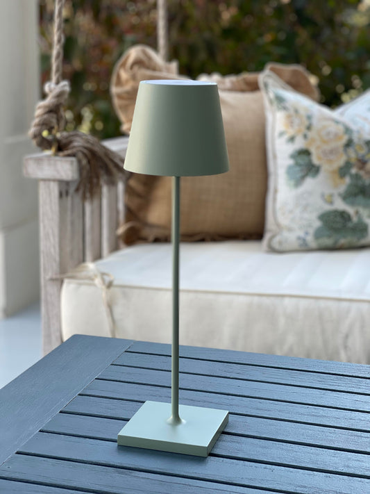 Sage Indoor/Outdoor Battery Table Lamp